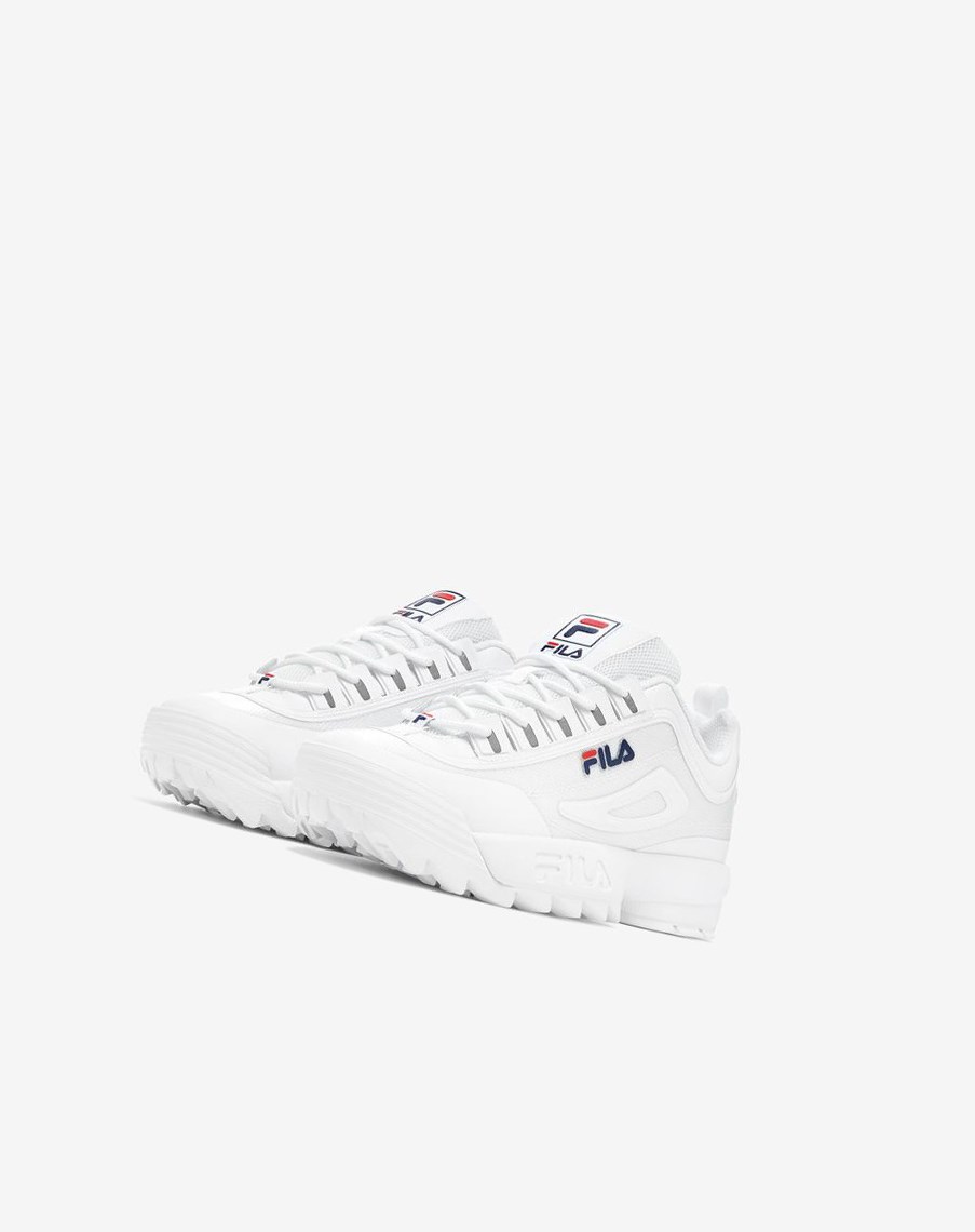 Fila Disruptor 2 No-sew Sneakers Wht/Fnvy/Fred | 19MRXEDWP