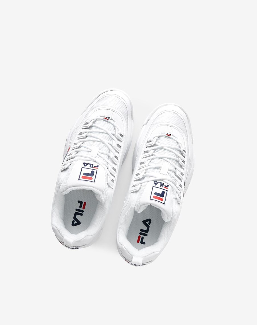 Fila Disruptor 2 No-sew Sneakers Wht/Fnvy/Fred | 19MRXEDWP