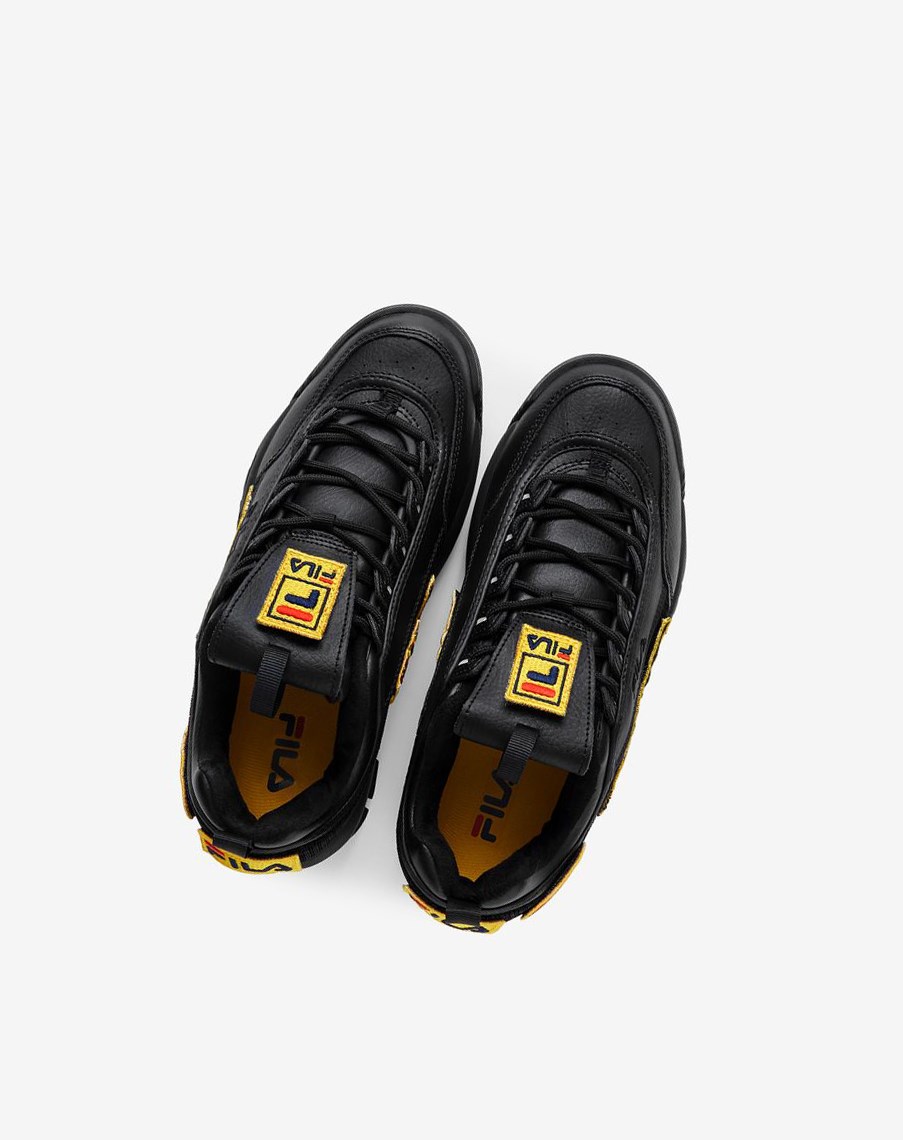 Fila Disruptor 2 Patches Sneakers Negras | 46UHRFDPO