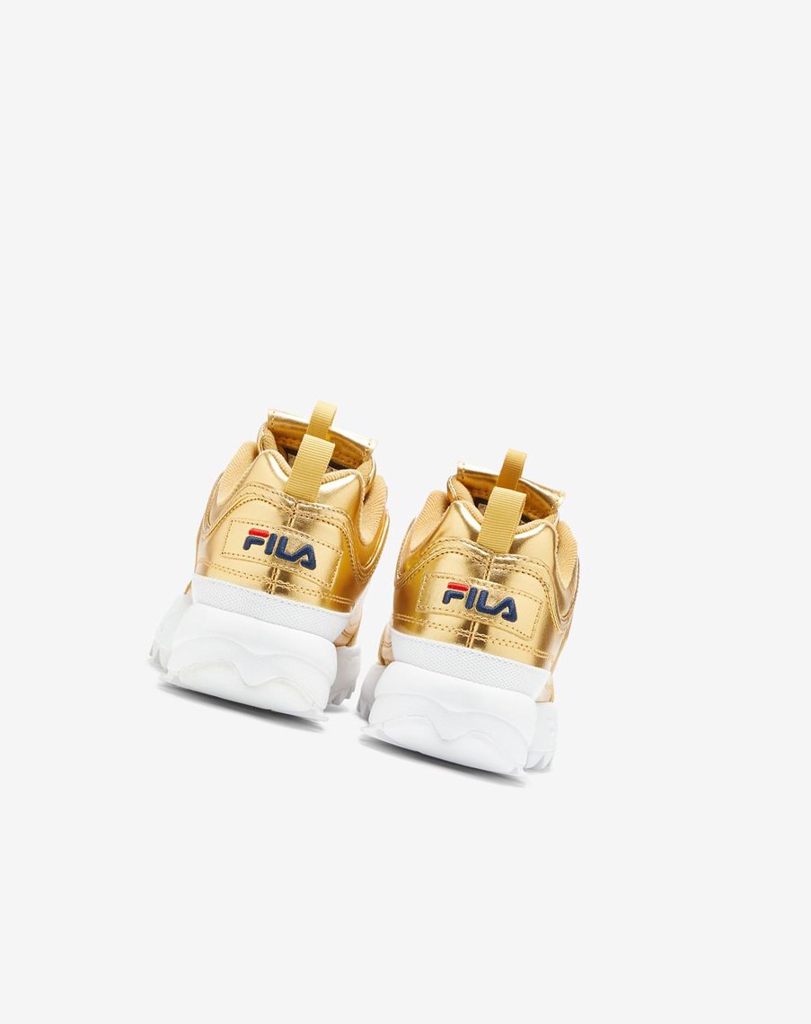 Fila Disruptor 2 Premium Metallic Sneakers Mgld/Mgld/Wht | 25ZJXYKBP