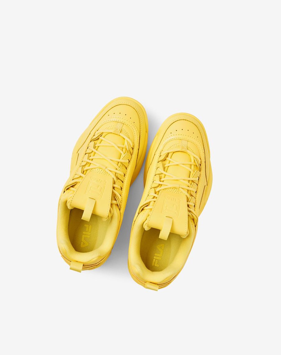 Fila Disruptor 2 Premium Sneakers 700 Goldfinch / Goldfinch / Goldfinch | 26CJUPNYM