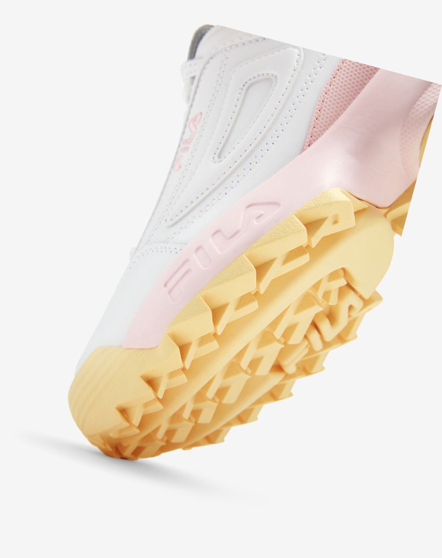 Fila Disruptor 2 Premium Sneakers Blancas Rosas | 56NBXTFIZ