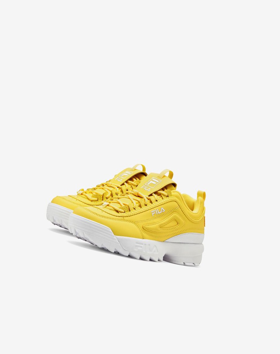 Fila Disruptor 2 Premium Sneakers Blancas Blancas | 90LERDNTQ