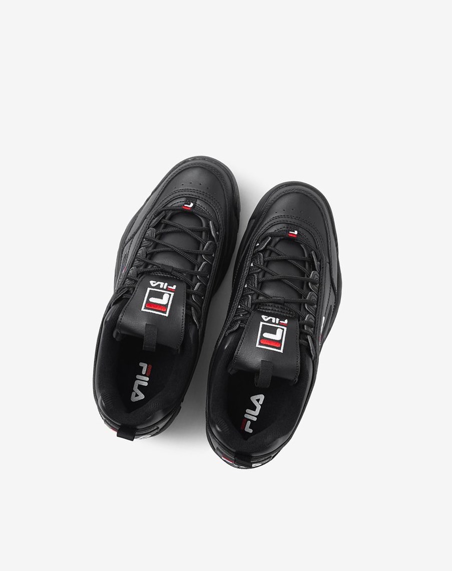 Fila Disruptor 2 Premium Sneakers Negras Blancas Negras | 58NBTZMKD