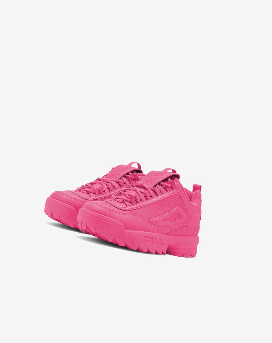 Fila Disruptor 2 Premium Sneakers Rosas Rosas Rosas | 10NHFMDZT