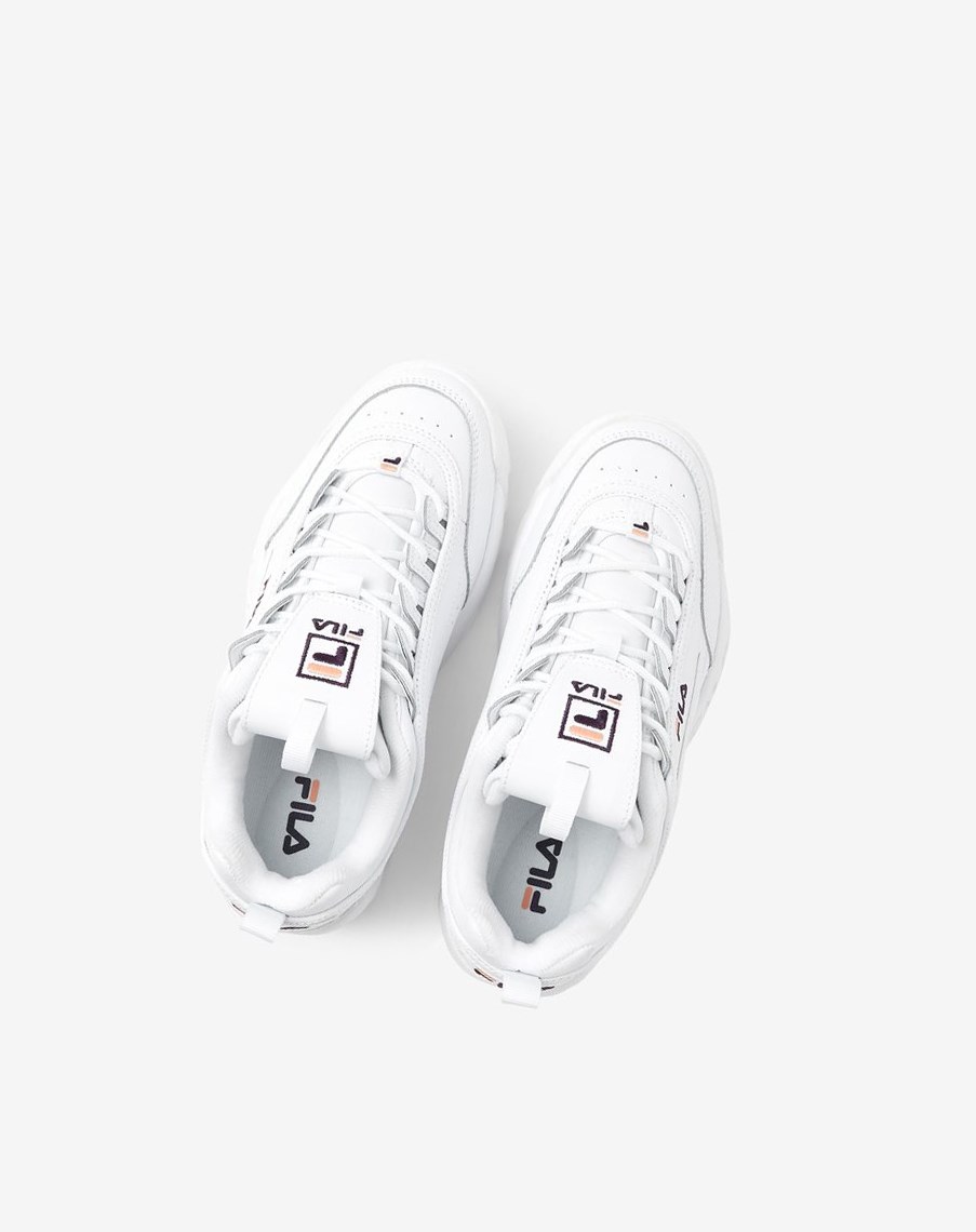 Fila Disruptor 2 Premium Sneakers Wht/Cado/Ggrp | 54XYWGMPB