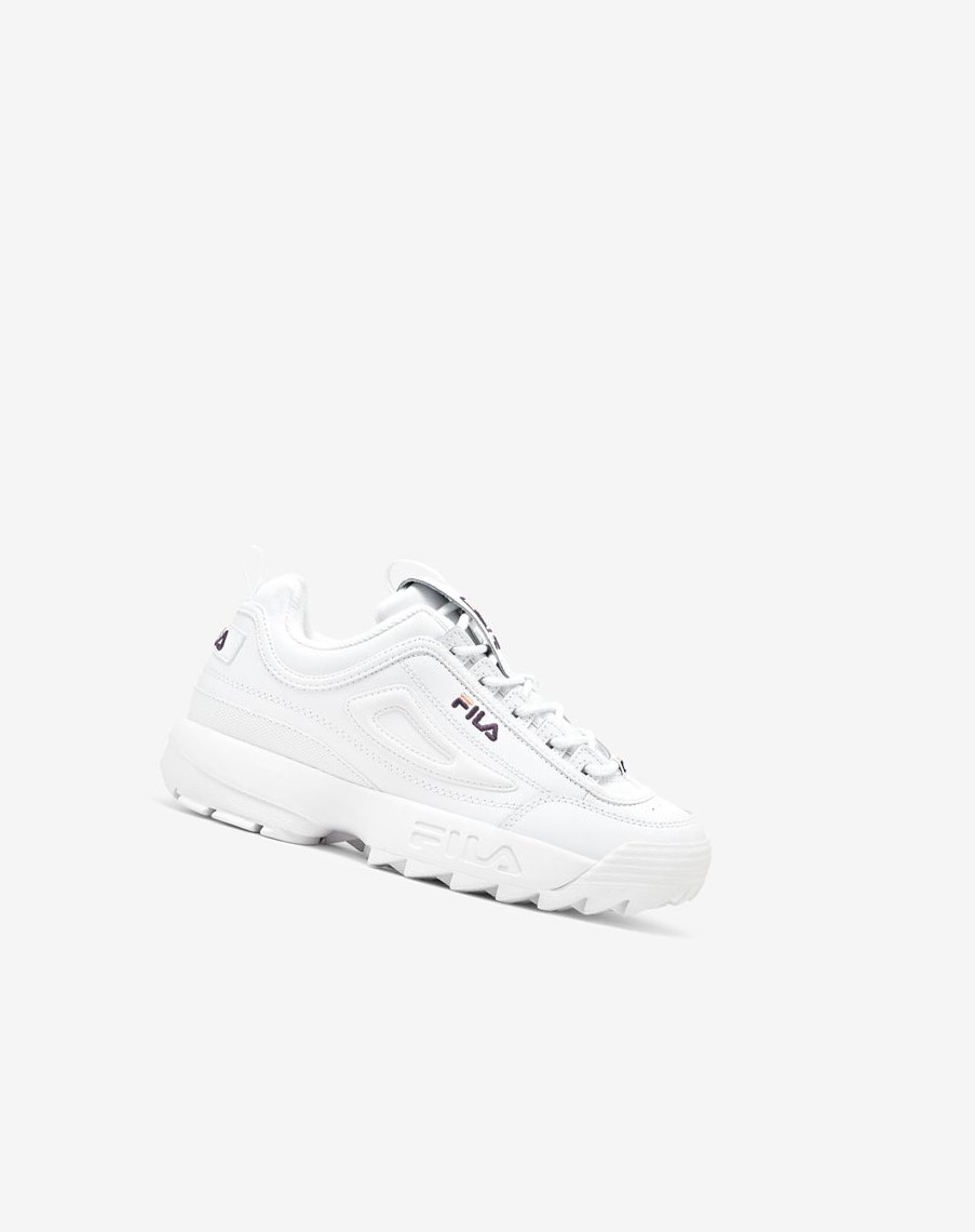 Fila Disruptor 2 Premium Sneakers Wht/Cado/Ggrp | 86YUGMABI