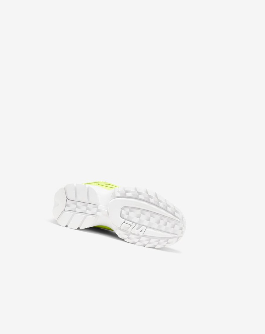 Fila Disruptor 2 Repeat Sneakers Amarillo Blancas Negras | 08VSQBCLG