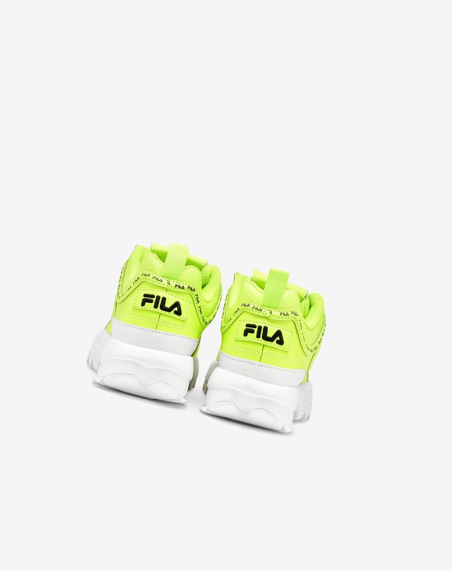 Fila Disruptor 2 Repeat Sneakers Amarillo Blancas Negras | 08VSQBCLG