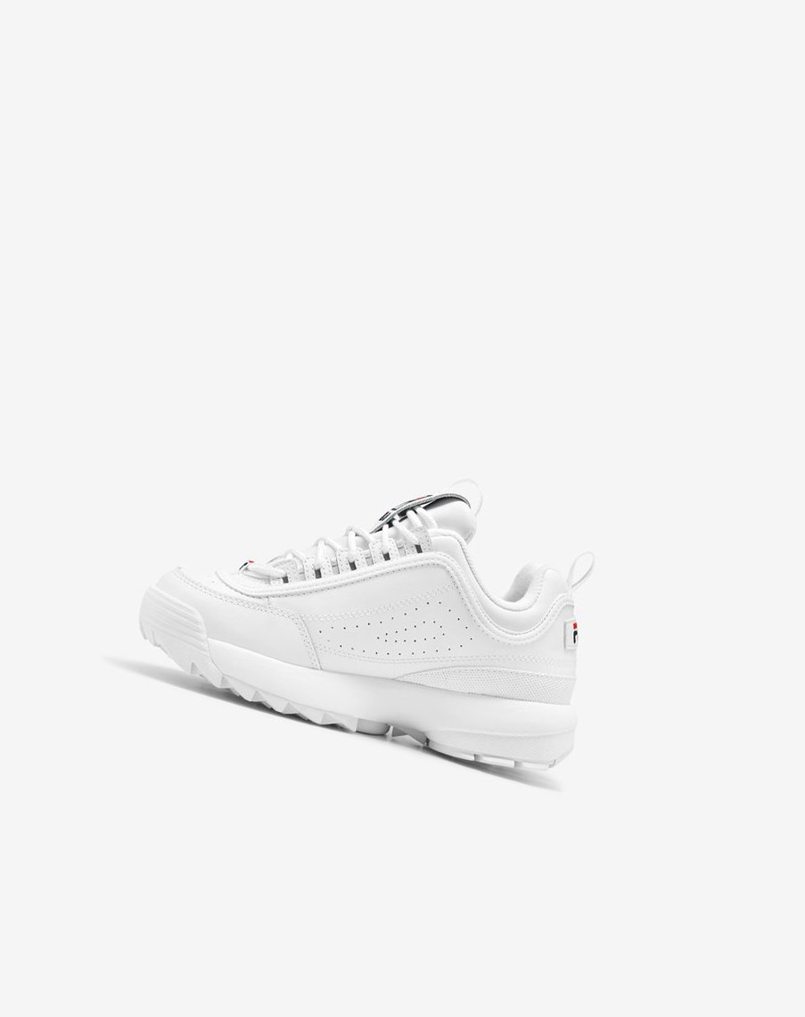 Fila Disruptor 2 Sneakers Blancas Azul Marino Rojas | 31SAWJMVD