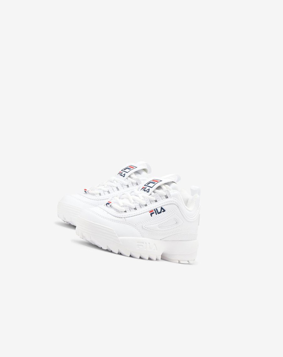 Fila Disruptor 2 Sneakers Blancas Rojas | 18AJETOUC