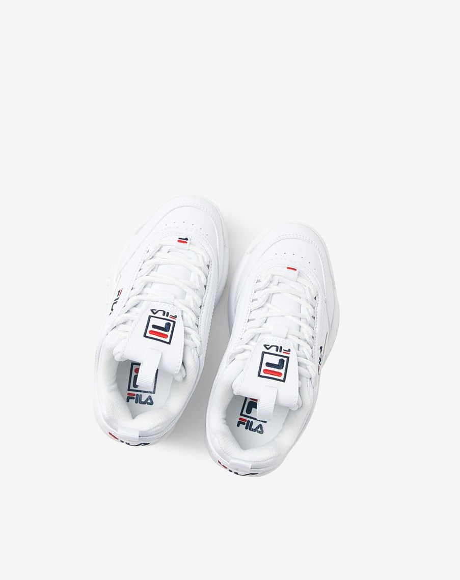 Fila Disruptor 2 Sneakers Blancas Rojas | 18AJETOUC