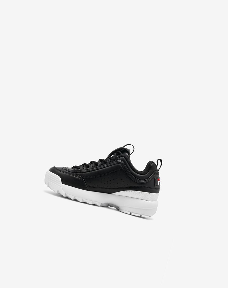 Fila Disruptor 2 Sneakers Negras Blancas Rojas | 08FBVJASW