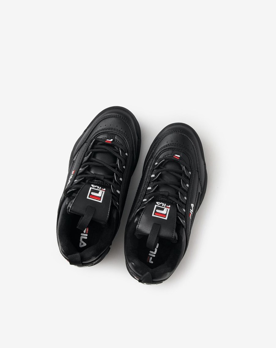 Fila Disruptor 2 Sneakers Negras Negras Blancas | 38WNOABMD