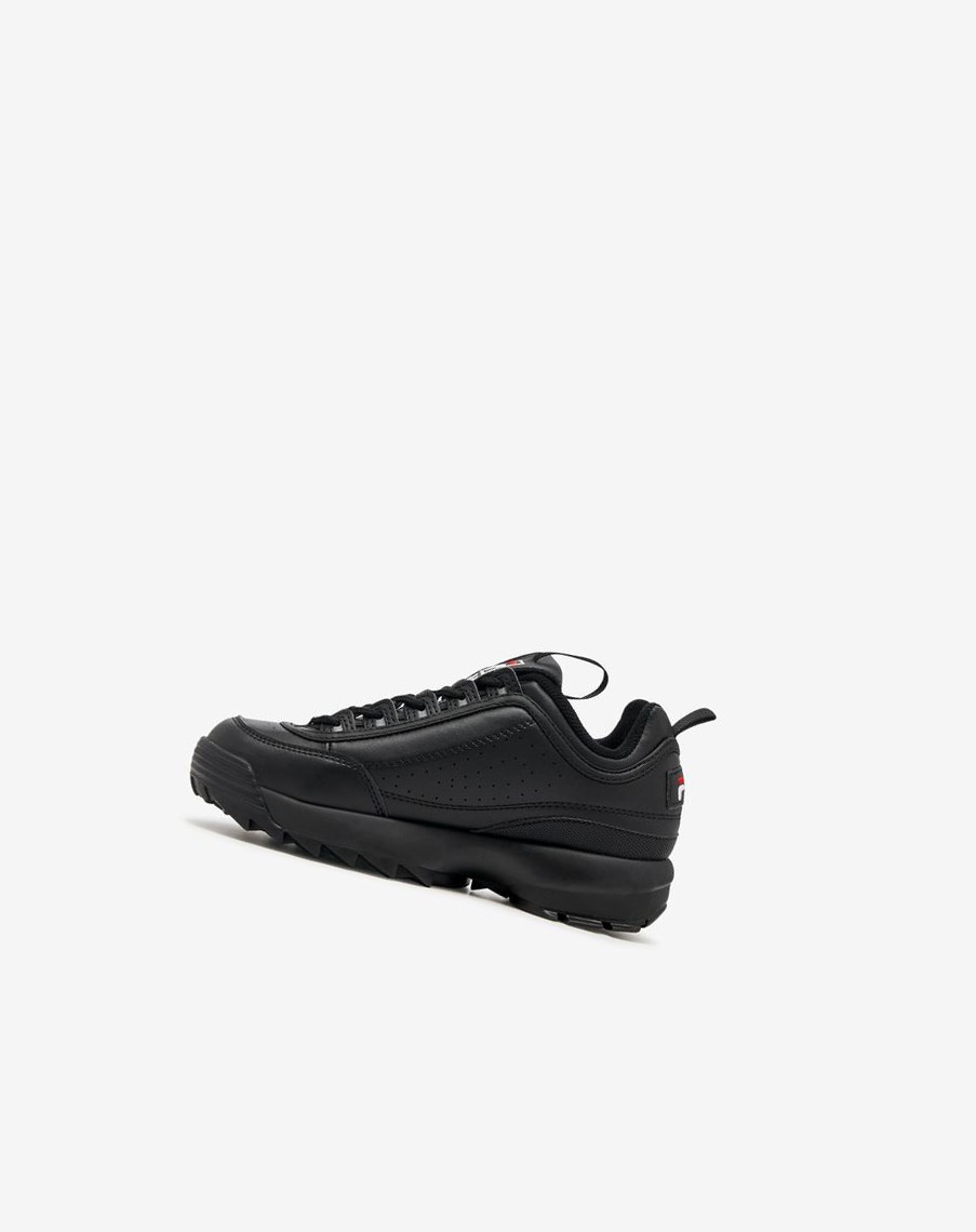 Fila Disruptor 2 Sneakers Negras Negras Blancas | 59TPWJSZN