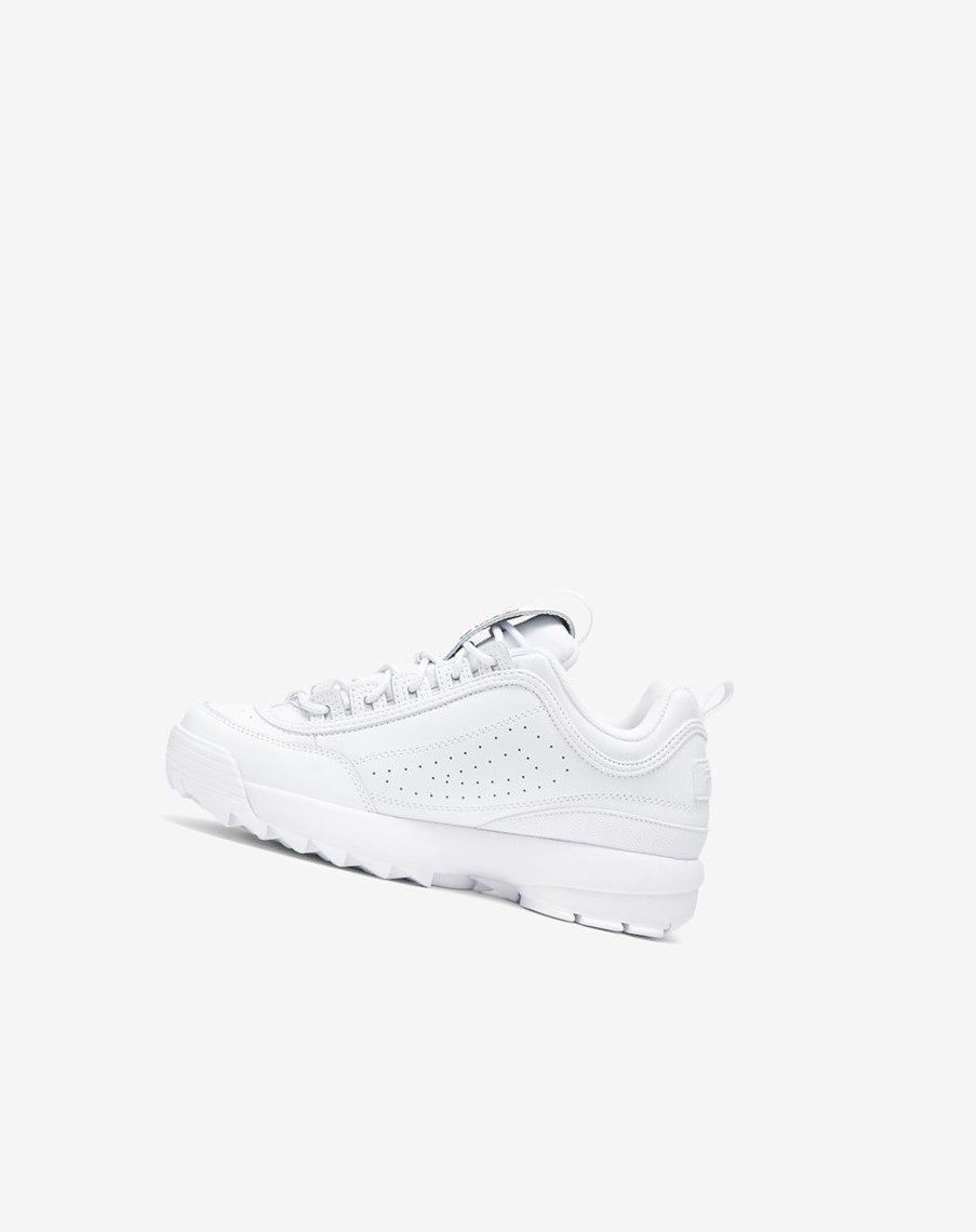 Fila Disruptor 2 Stripe Midsole Sneakers Blancas Azules | 51LJHBCKV