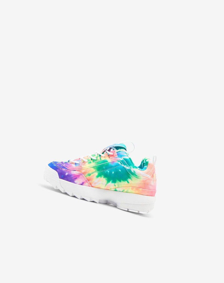 Fila Disruptor 2 Tie Dye Sneakers Blancas Blancas | 18WYMPLJN