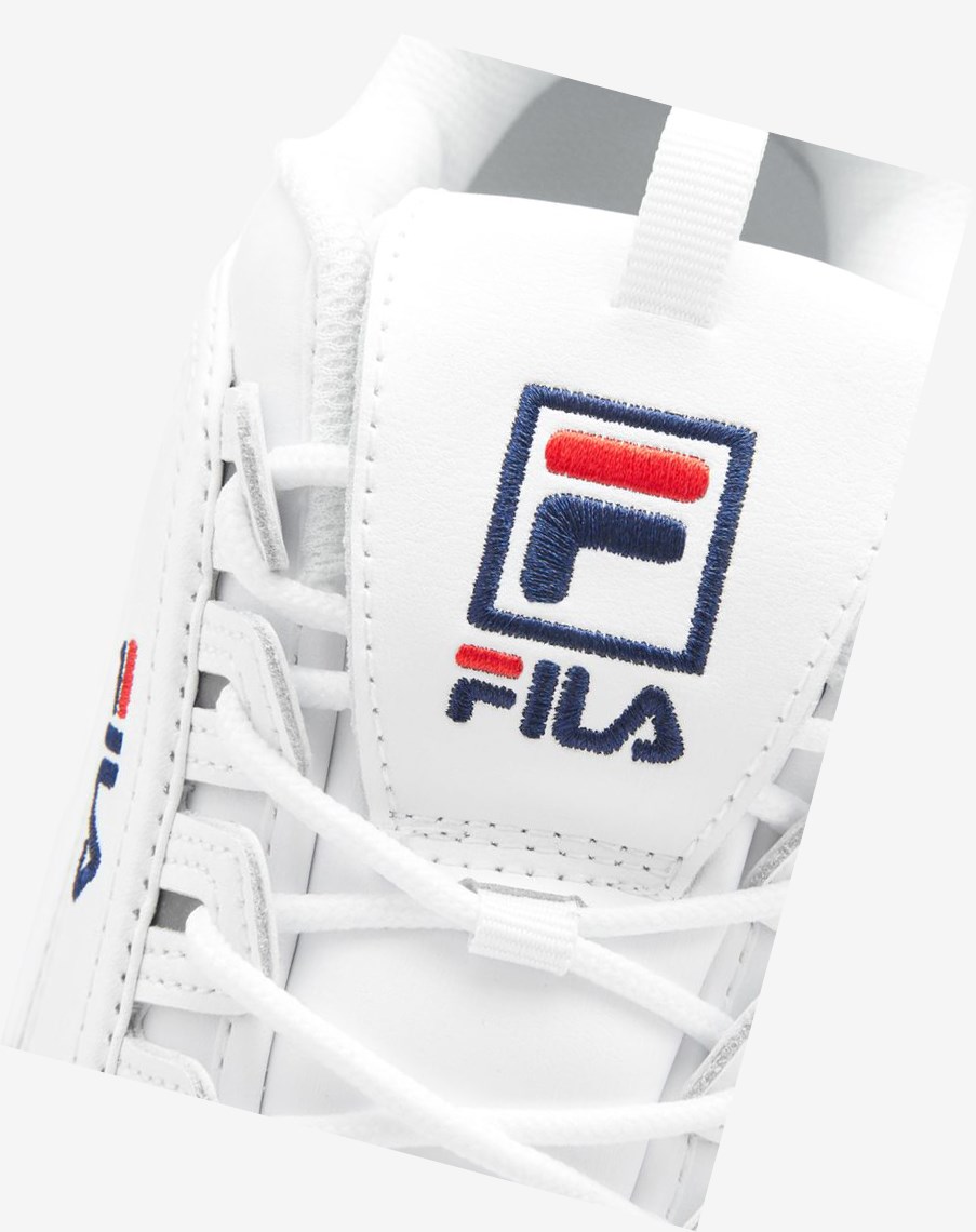 Fila Disruptor 2 X Ray Tracer Sneakers Blancas Azul Marino Rojas | 23FSVTXUI