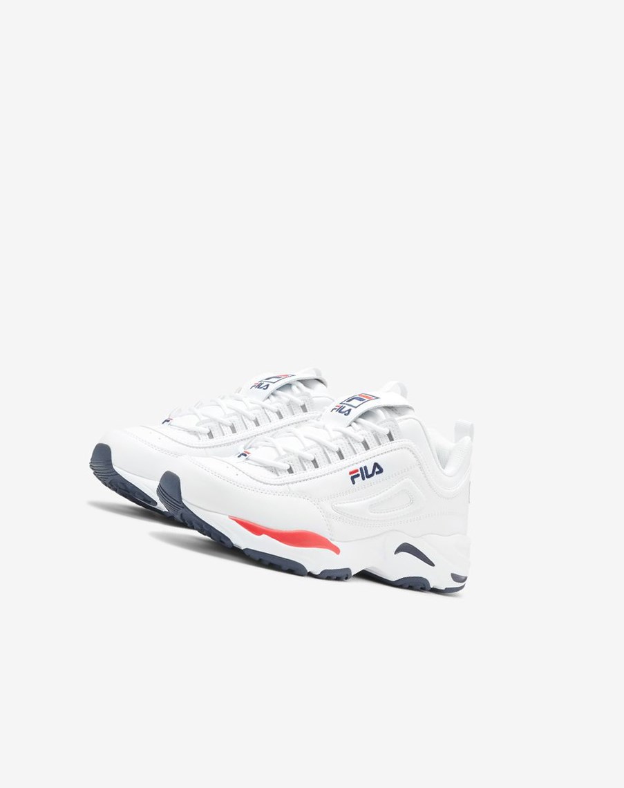 Fila Disruptor 2 X Ray Tracer Sneakers Blancas Azul Marino Rojas | 47HBIMQWF