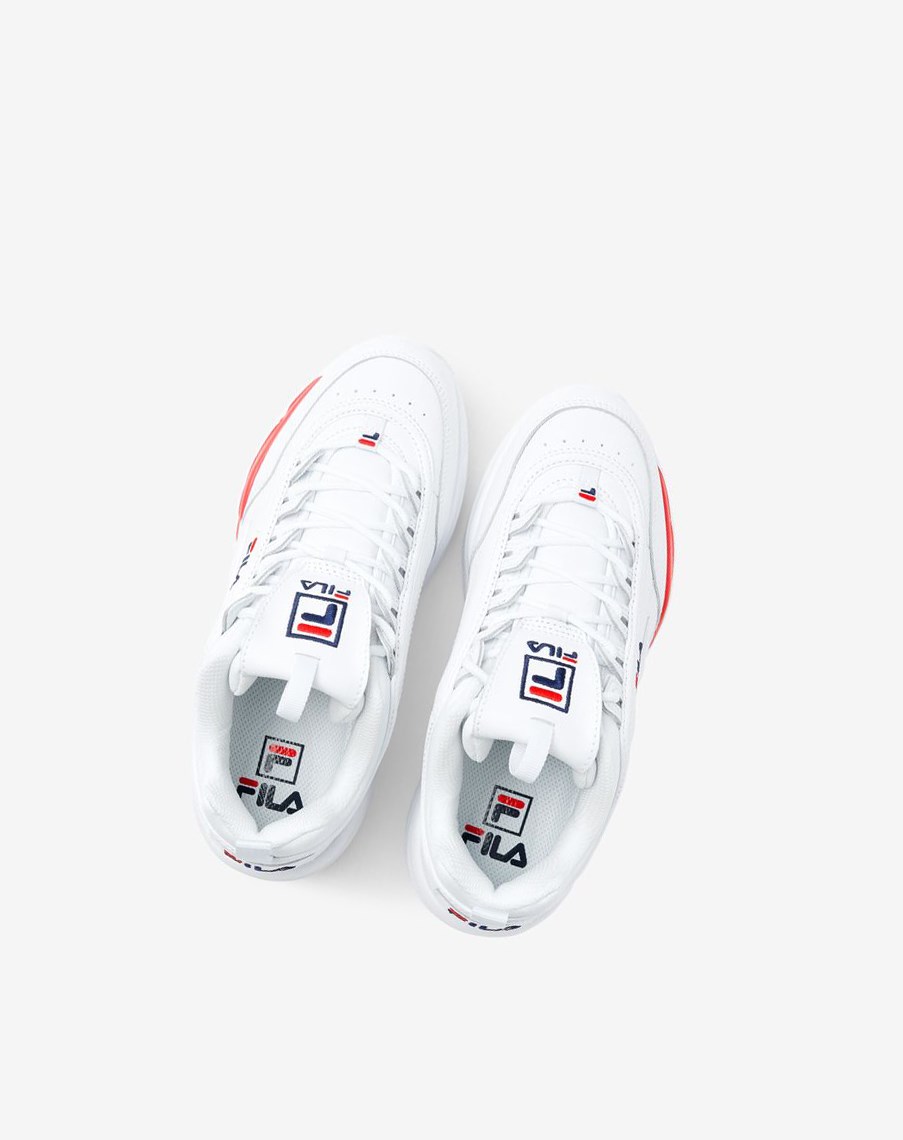 Fila Disruptor 2 X Ray Tracer Sneakers Blancas Azul Marino Rojas | 64WKPRUDS