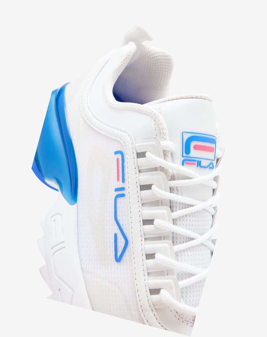 Fila Disruptor 2a Sneakers Blancas Azules | 21IWDVPKE