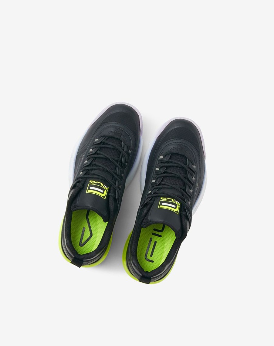 Fila Disruptor 2a Sneakers Negras Blancas Amarillo | 34SBMYHTR