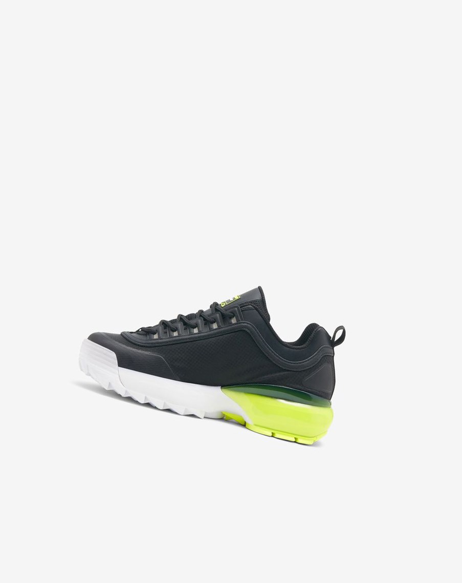 Fila Disruptor 2a Sneakers Negras Blancas Amarillo | 34SBMYHTR