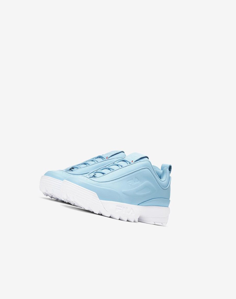 Fila Disruptor Zero Fornido Sneakers Azules Azules Blancas | 47JZGMFVH