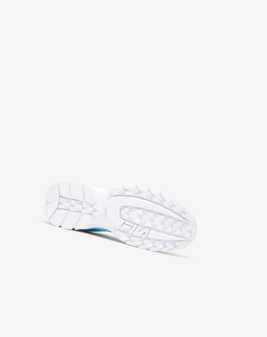 Fila Disruptor Zero Fornido Sneakers Azules Azules Blancas | 63KYDVIRQ