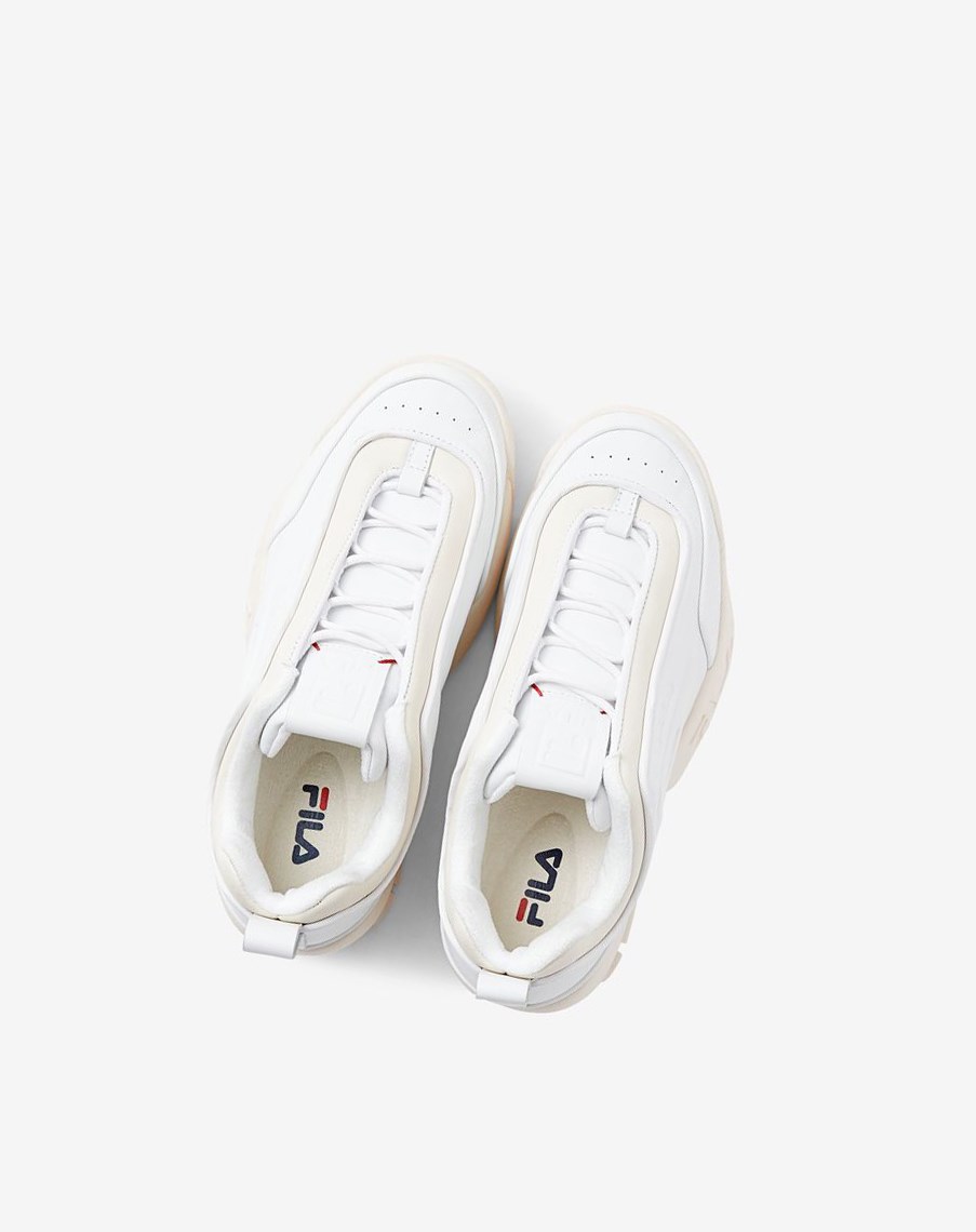 Fila Disruptor Zero Fornido Sneakers Blancas Blancas | 05PLMFDIH