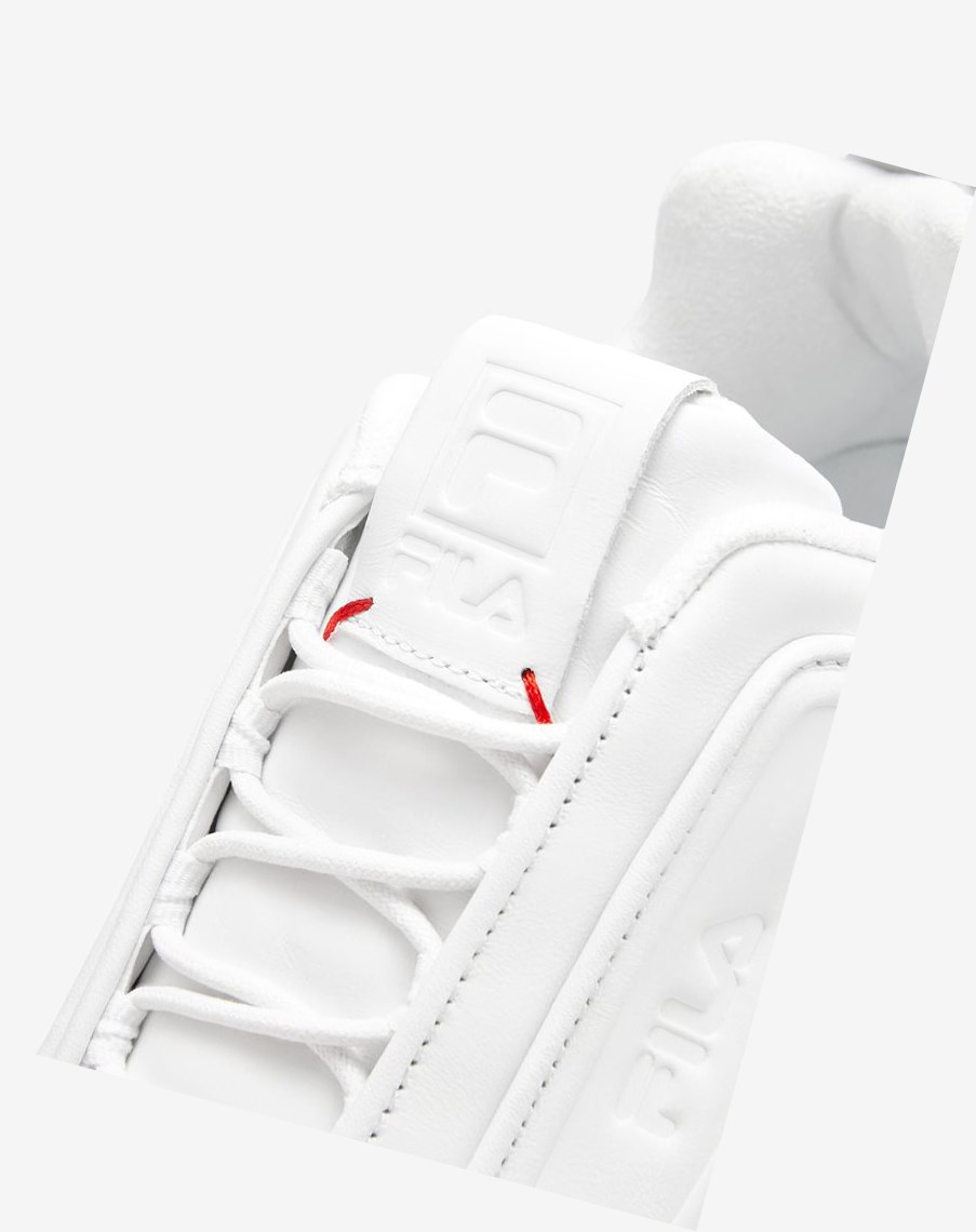 Fila Disruptor Zero Fornido Sneakers Blancas Blancas Blancas | 50GFWEABZ