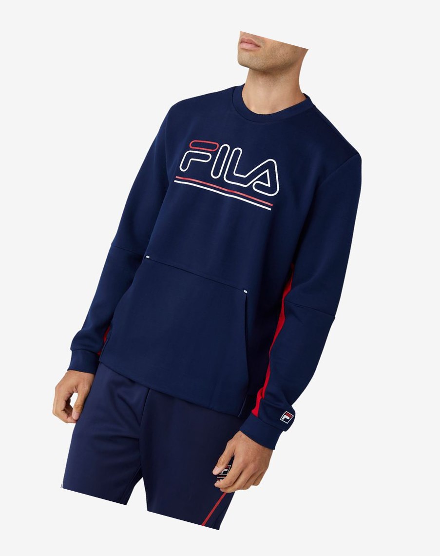 Fila Dooley Tech Crew Rojas Blancas | 80RCXESAQ