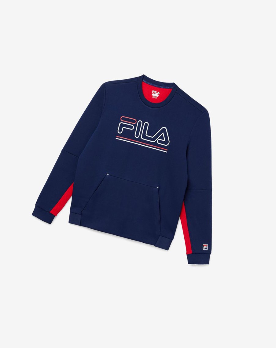 Fila Dooley Tech Crew Rojas Blancas | 80RCXESAQ