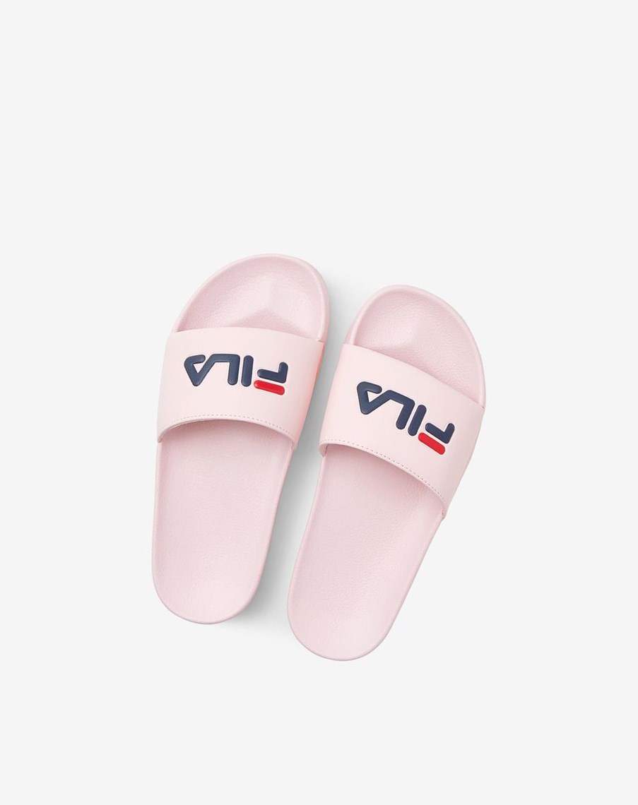 Fila Drifter Chanclas Sandals Rosas Azul Marino Rojas | 21OEVIYBW