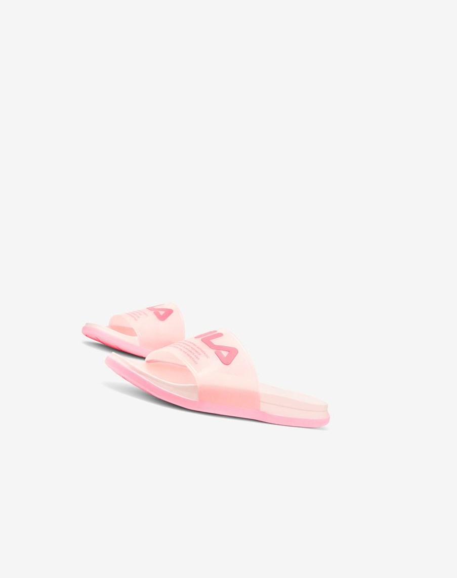 Fila Drifter Luxe Clear Chanclas Sandals Rosas | 89BMHAPVX