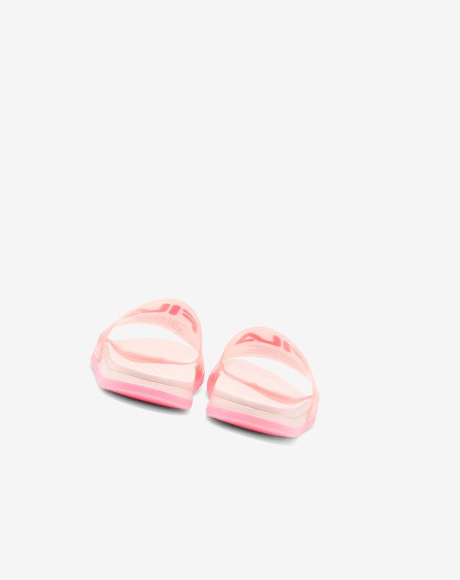 Fila Drifter Luxe Clear Chanclas Sandals Rosas | 89BMHAPVX