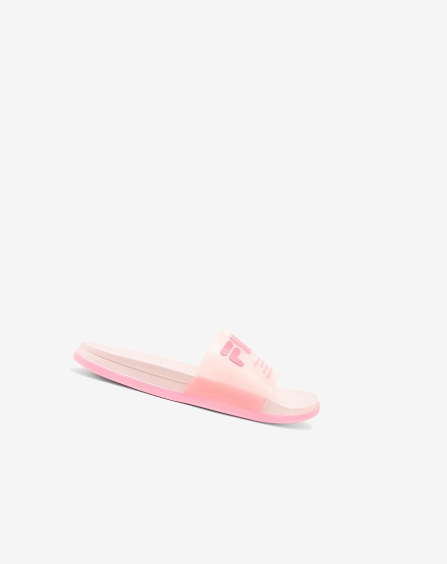 Fila Drifter Luxe Clear Chanclas Sandals Rosas | 89BMHAPVX