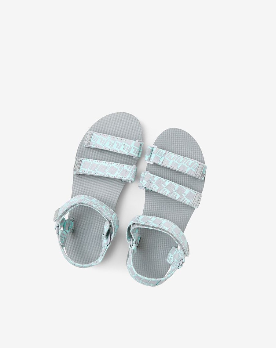 Fila Drifter Ts Bandana Sandals 253 High Rise / High Rise / Fair Aqua | 68UIPVWJS