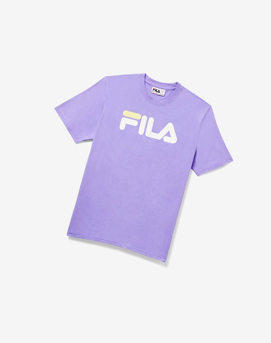 Fila Eagle Tee 597 Violet Tulip | 45SHWNVGM