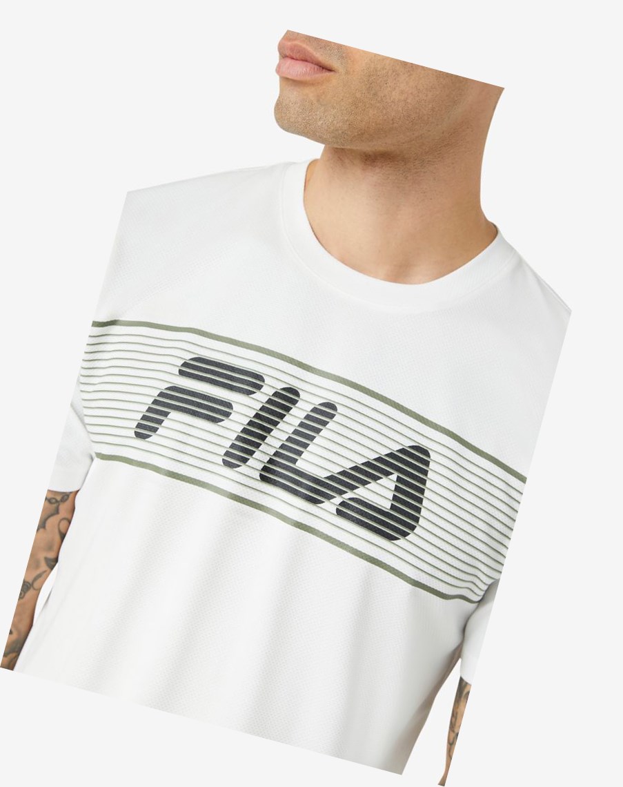 Fila Ehsan Crew Blancas Verde | 06KNXWOQP