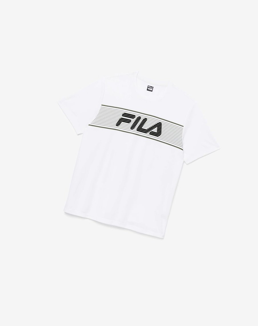 Fila Ehsan Crew Blancas Verde | 06KNXWOQP