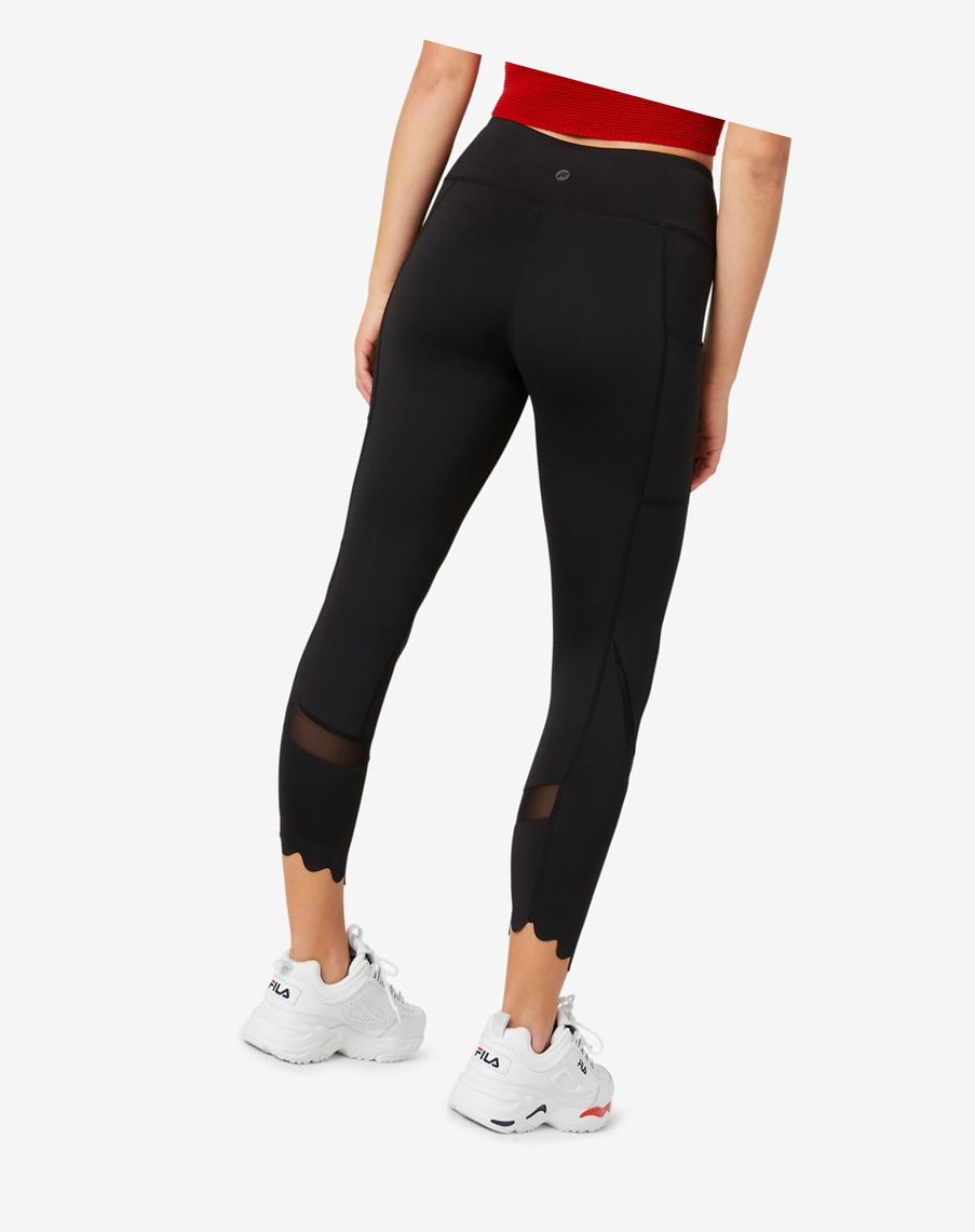 Fila Endurance 3/4 Tight Negras Negras | 02VACNJUZ