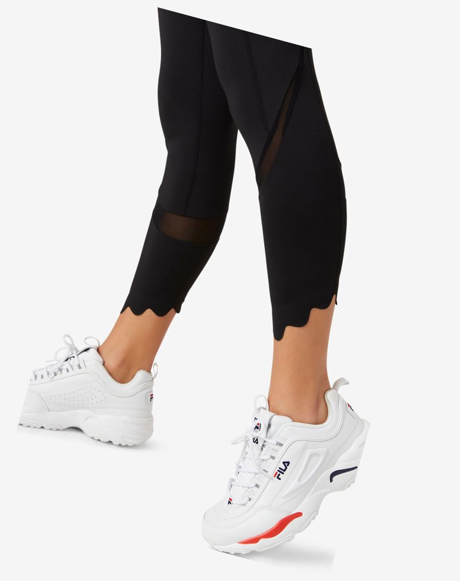 Fila Endurance 3/4 Tight Negras Negras | 02VACNJUZ