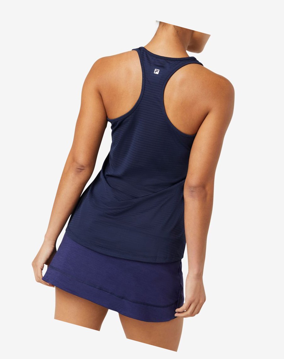 Fila Essentials Racerback Tank Azul Marino | 78ARVFLBX