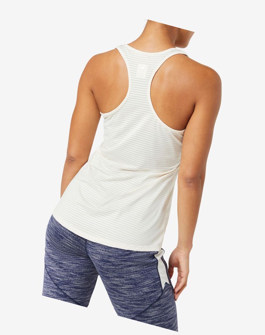 Fila Essentials Racerback Tank Blancas | 09VGEHYWS