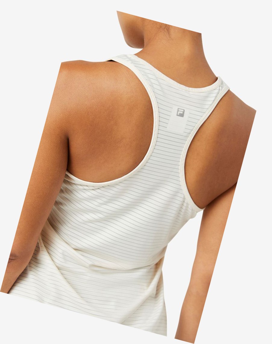 Fila Essentials Racerback Tank Blancas | 09VGEHYWS