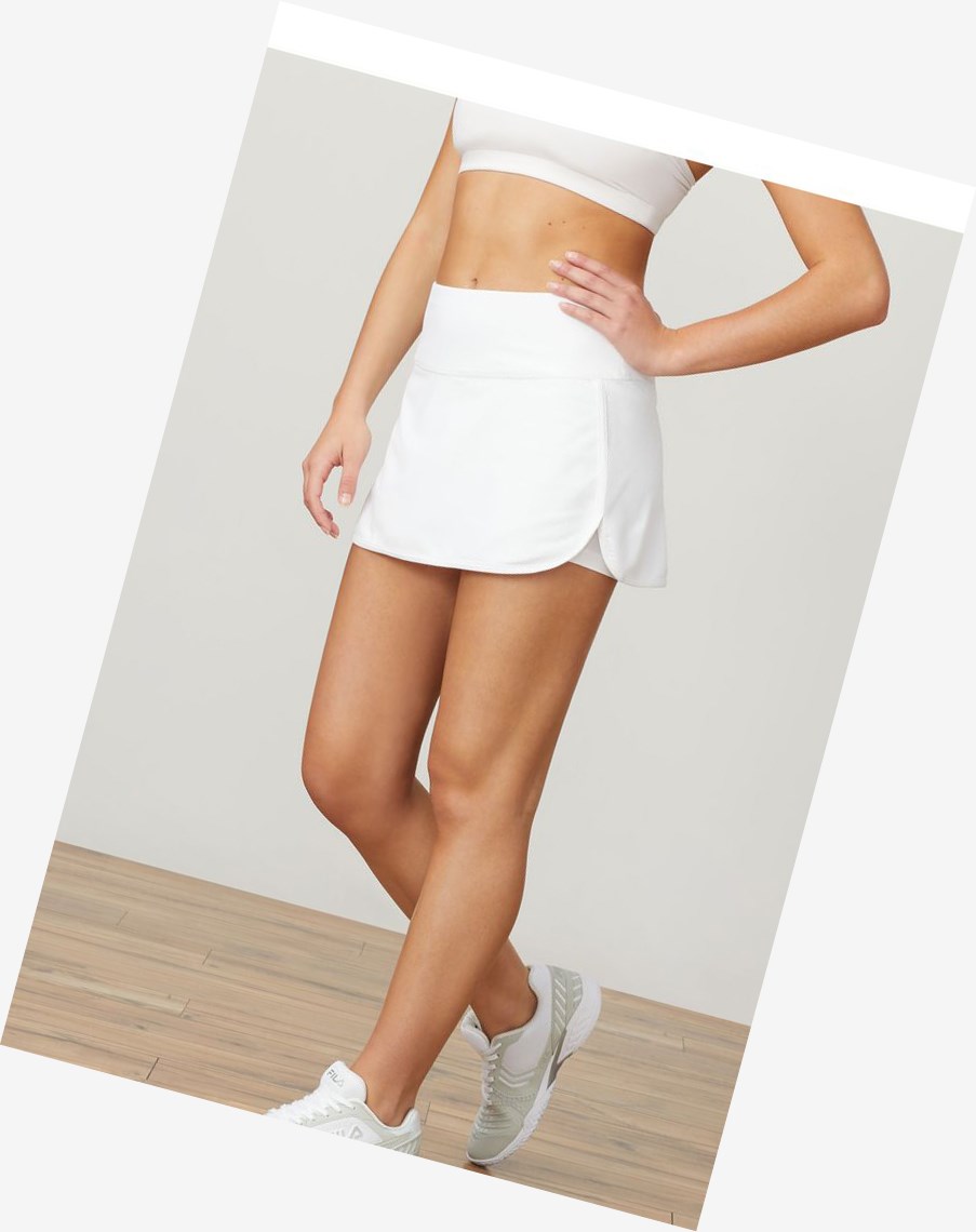 Fila Essentials Tie Break Skort Blancas | 52AQORYZD