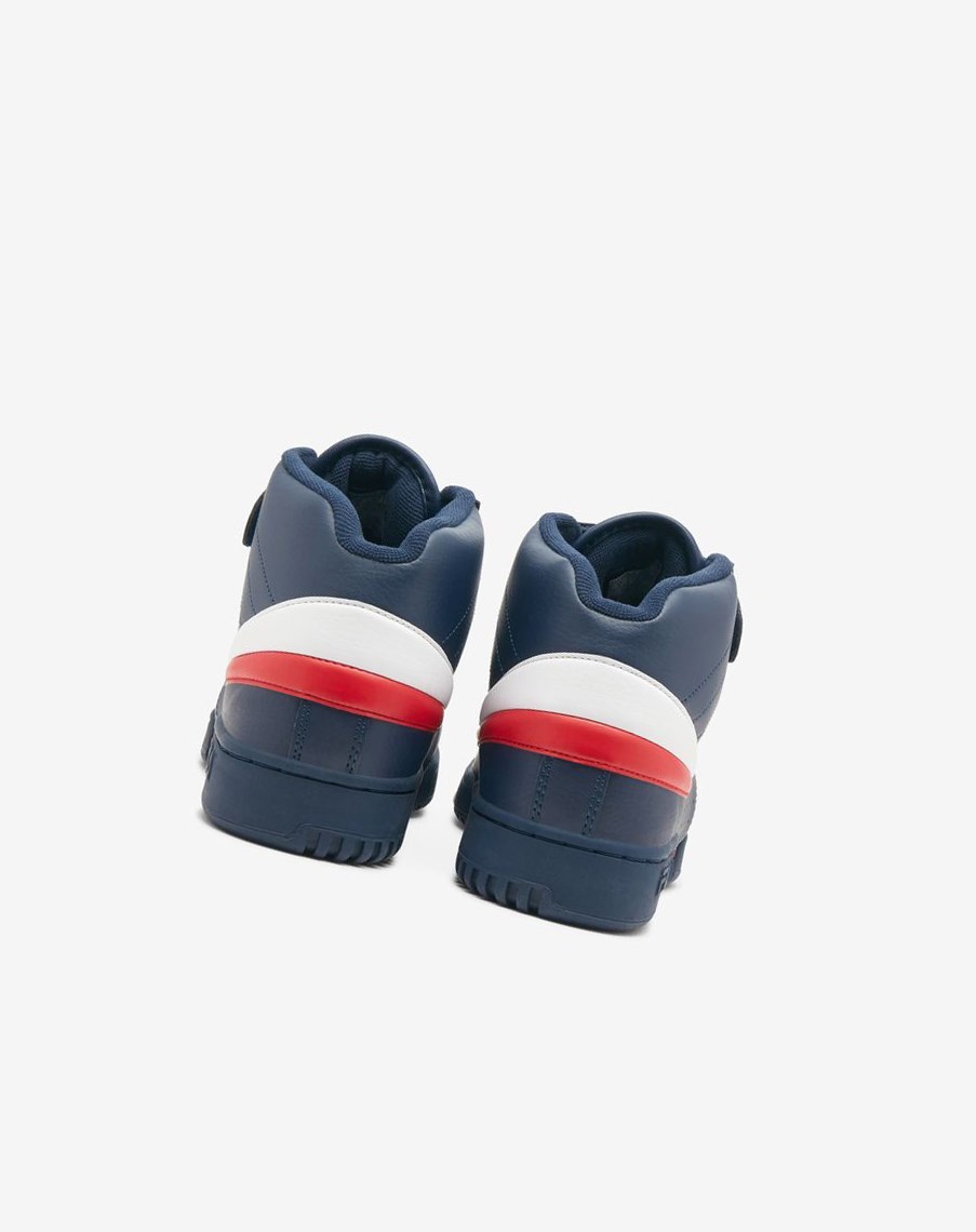 Fila F-13 Sneakers Azul Marino Blancas Rojas | 87SZJHCUI