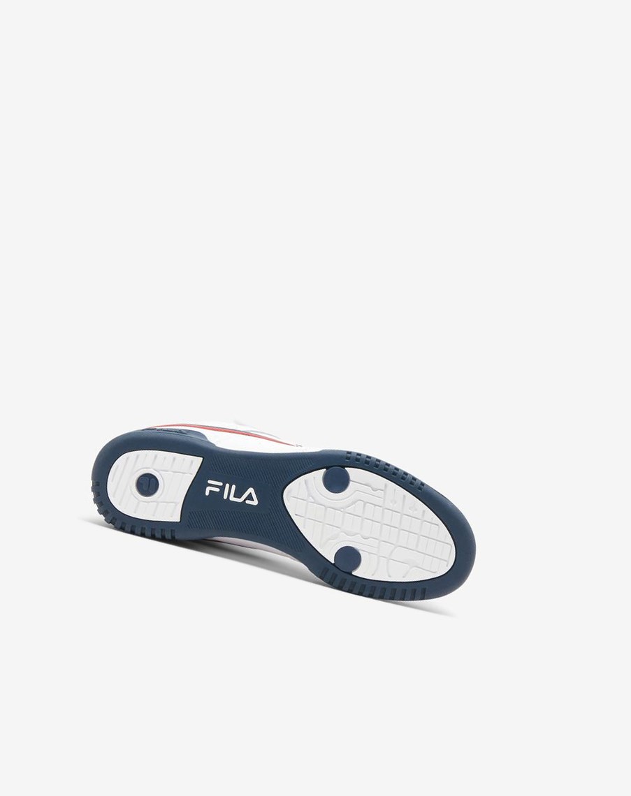 Fila F-13 Sneakers Blancas Azul Marino Rojas | 95MUTWAVE