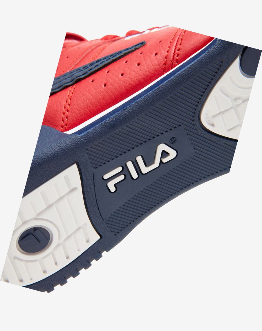 Fila F-13 Sneakers Rojas Azul Marino Blancas | 80PYXULVO